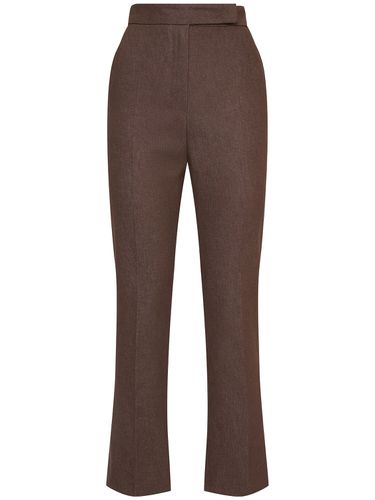 Galizia Denim Effect Straight Pants - MAX MARA - Modalova