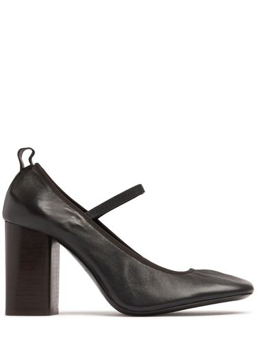 Mm Square Leather Ballerina Pumps - LEMAIRE - Modalova