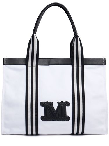 Palau Canvas Beach Bag - MAX MARA - Modalova