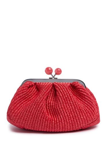 Palmas Raffia Effect Clutch - WEEKEND MAX MARA - Modalova