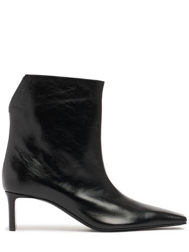 Mm Ona Glazed Leather Ankle Boots - KHAITE - Modalova