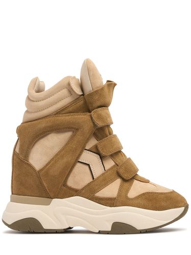 Mm Balskee Suede & Leather Sneakers - ISABEL MARANT - Modalova