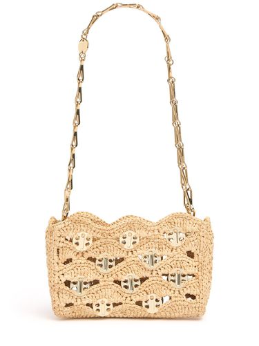 Nano 1969 Embroidered Raffia Bag - RABANNE - Modalova