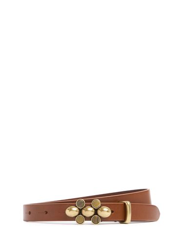 Valdez Leather Belt - ISABEL MARANT - Modalova