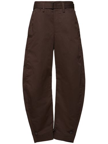 Pantaloni Larghi In Twill Di Misto Cotone - LEMAIRE - Modalova