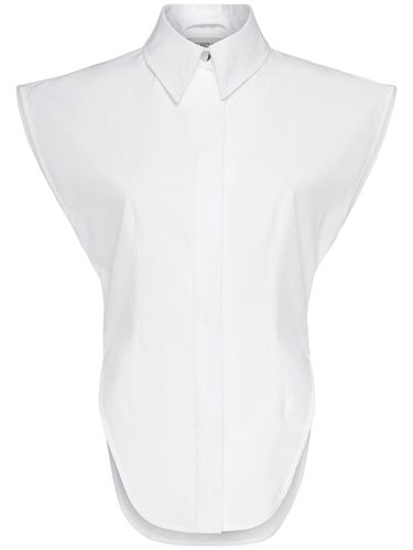 Camisa De Lona Sin Mangas - SPORTMAX - Modalova