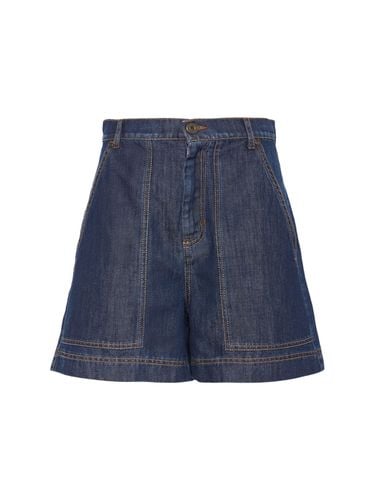 Nabulus Denim High Rise Bermuda Shorts - WEEKEND MAX MARA - Modalova