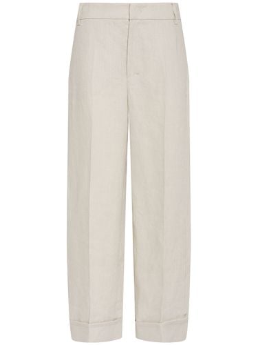 Anselmo Linen Wide Leg Pants - 'S MAX MARA - Modalova