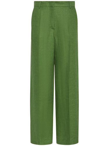 Malizia Linen Canvas Wide Pants - WEEKEND MAX MARA - Modalova