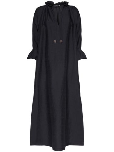 Jene Linen Blend Midi Dress - MAX MARA - Modalova