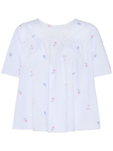 Editta Embroidered Poplin Top - WEEKEND MAX MARA - Modalova