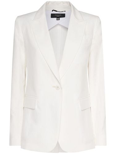 Quito Cotton & Linen Canvas Wide Jacket - WEEKEND MAX MARA - Modalova