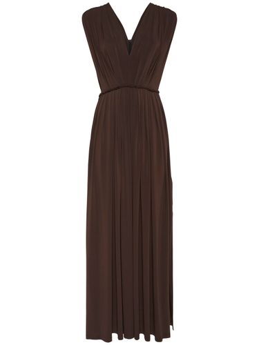 Walter Stretch Jersey Long Dress - MAX MARA - Modalova