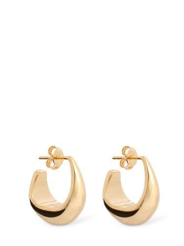 Mini Curved Hoop Earrings - LEMAIRE - Modalova