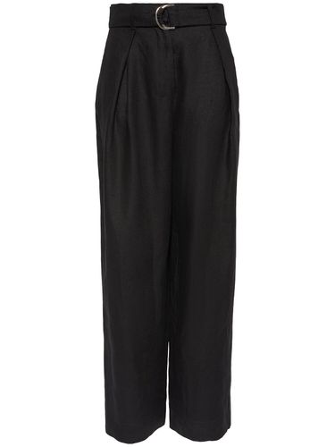 Jane Belted Wide Leg Linen Pants - 'S MAX MARA - Modalova