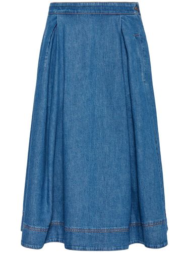 Falda Midi De Denim - WEEKEND MAX MARA - Modalova