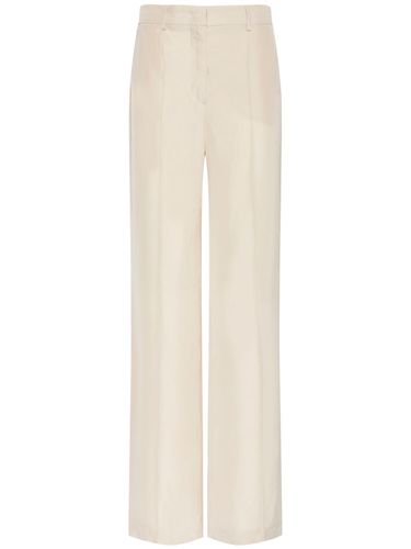 Orario Viscose Canvas Wide Pants - SPORTMAX - Modalova