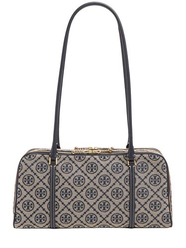 Small T Monogram Marshmallow Satchel Bag - TORY BURCH - Modalova