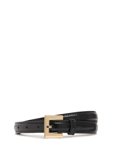 Nicola Leather Belt - ANINE BING - Modalova