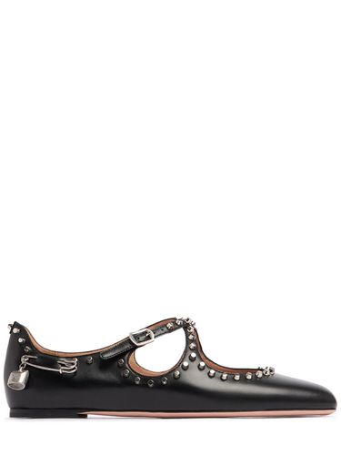 Mm Beliska Studded Leather Flats - BALLY - Modalova