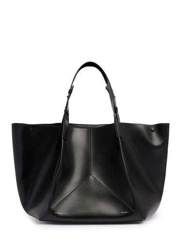 The W11 Jumpo Shiny Leather Bag - VICTORIA BECKHAM - Modalova