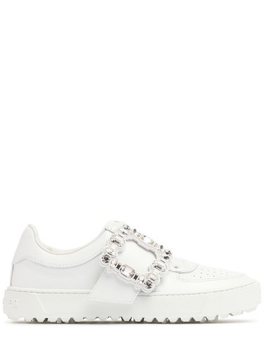 Very Vivier Leather Low Top Sneakers - ROGER VIVIER - Modalova