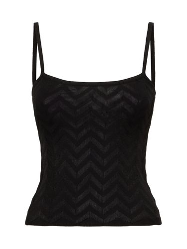 Chevron Jacquard Tank Top - MISSONI - Modalova