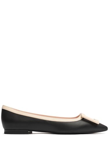 Mm Gommettine Leather Ballerina Flats - ROGER VIVIER - Modalova