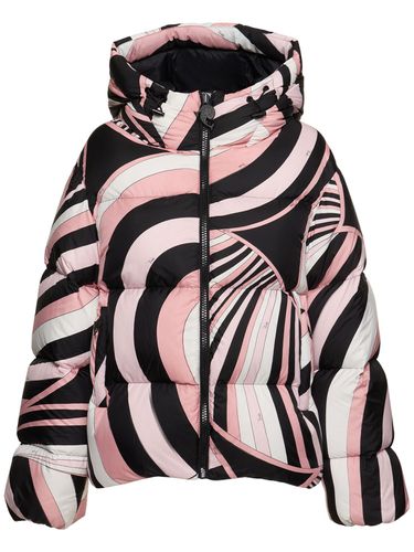 Printed Nylon Down Jacket - PUCCI - Modalova