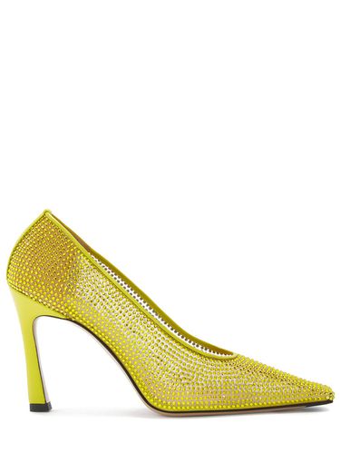 Mm Juno Mesh & Crystal Pumps - THE ATTICO - Modalova