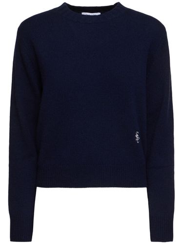 Src Cashmere & Cotton Crop Sweater - SPORTY & RICH - Modalova