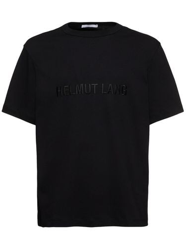 Logo Cotton T-shirt - HELMUT LANG - Modalova