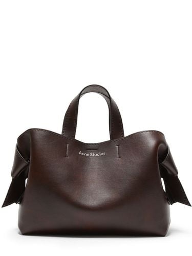 Musubi Soft Semi Shiny Leather Tote Bag - ACNE STUDIOS - Modalova