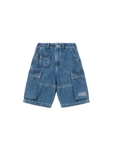 Cotton Denim Shorts - MM6 MAISON MARGIELA - Modalova