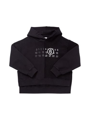 Sudadera De Algodón Con Capucha - MM6 MAISON MARGIELA - Modalova