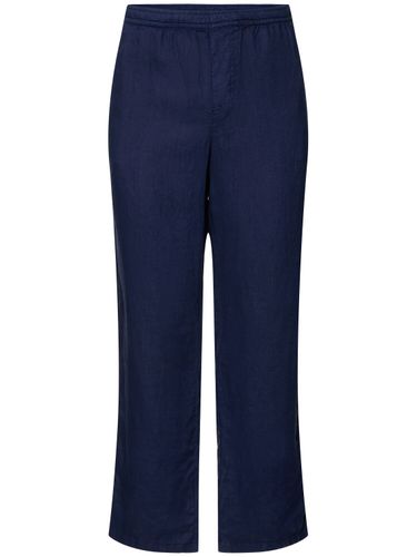 Garment-dyed Lightweight Linen Pants - ASPESI - Modalova