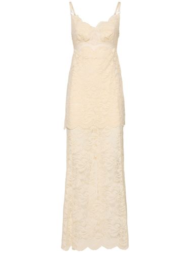 Lace Long Dress - RABANNE - Modalova