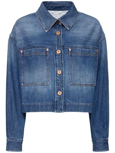 Cotton Denim Jacket - ASPESI - Modalova