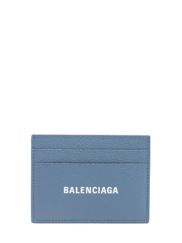 Porta Carte Di Credito In Pelle - BALENCIAGA - Modalova