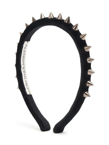 Velvet Headband W/ Spikes - ALESSANDRA RICH - Modalova