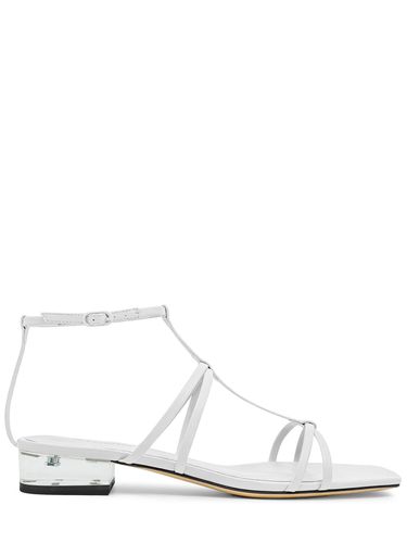 Mm Artemis Leather Flat Sandals - STUDIO AMELIA - Modalova