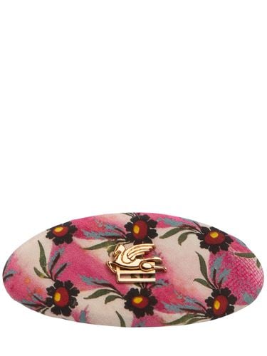 Oval Silk Hair Clip - ETRO - Modalova