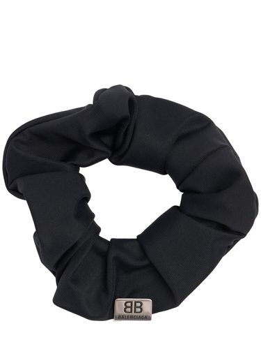 Small Holli Nylon Blend Scrunchie - BALENCIAGA - Modalova