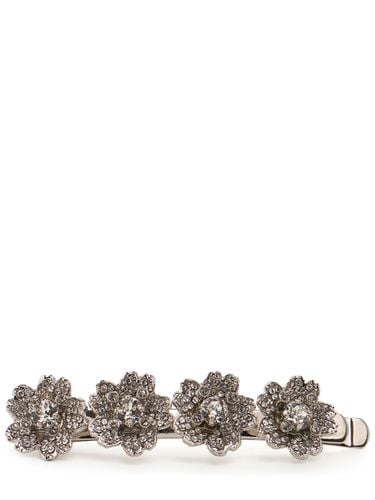 Bouquet Crystal Hair Clip - ROGER VIVIER - Modalova