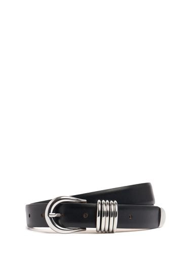 Hollyhock Leather Belt - DÉHANCHE - Modalova