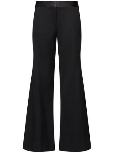 Grain De Poudre Side Panel Pants - VICTORIA BECKHAM - Modalova