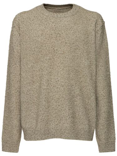 Wool & Cotton Crewneck Sweater - MAISON MARGIELA - Modalova