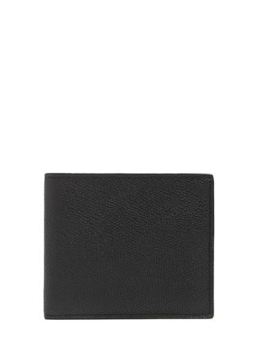 Cc Leather Bifold Wallet - VALEXTRA - Modalova