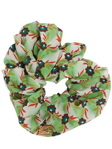 Printed Silk Scrunchie - ETRO - Modalova