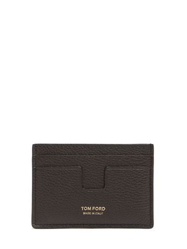 Soft Grain Leather Card Holder - TOM FORD - Modalova